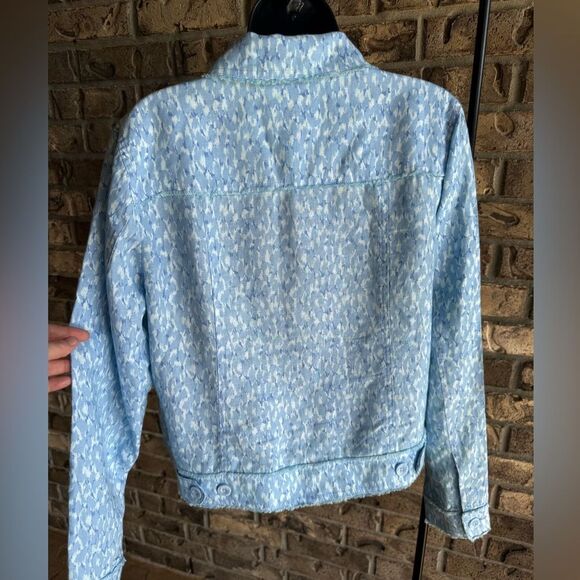 Tommy Bahama Cheetah Print Linen Jacket Size Medium - Picture 5 of 13